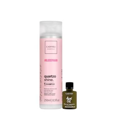 Imagem de Kit Cadiveu Professional Essentials Quartzo Shine Shampoo e Açaí Oil (2 produtos)