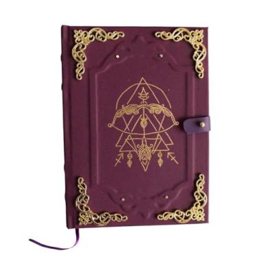 Imagem de Caderno Feito à Mão Grimório Diário Signos - Sagitário A5 200 Folhas