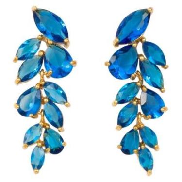 Imagem de Brinco Zircônia Cachos BC0963-Feminino