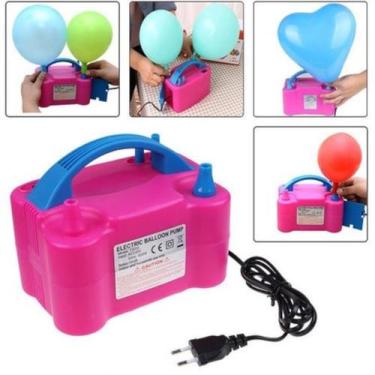Imagem de Super Inflador Compressor Automático Bomba Bexigas Balões - SWEET HOME