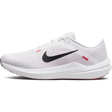 Imagem de Nike Tênis masculino Air Winflo 10, Branco Preto Lt Crimson, 43