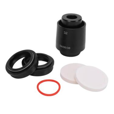 Imagem de Vedação de Poeira do Garfo Dianteiro, 34 Mm de Esponja Anéis de óleo Vedas de óleo Bike Front Fork Dust Seal Kit para Bicicletas de Montanha