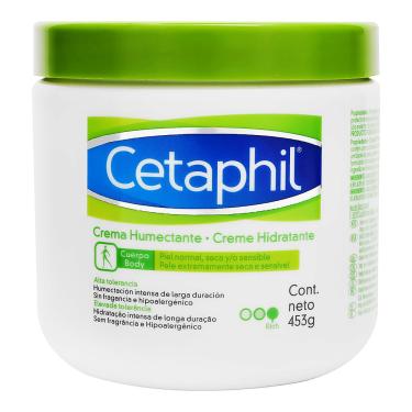 Imagem de Cetaphil creme hidratante corporal p/ pele seca 453G