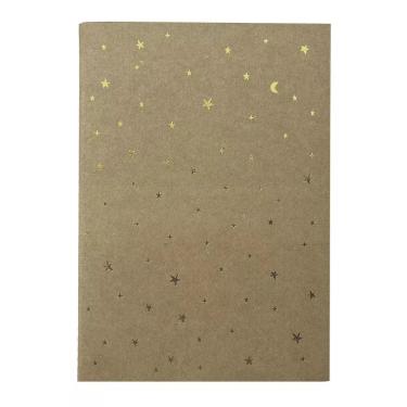 Imagem de Caderno A5 Kraft Foil Estrela School Basics