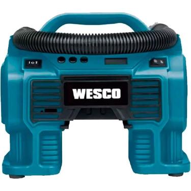 Imagem de Compressor de Ar Portátil 160PSI 18V Com 3 Bicos WS2961.9 wesco