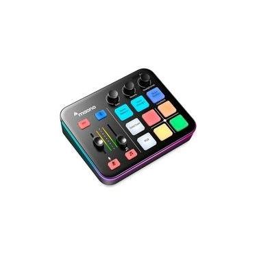 Imagem de Mesa de Som Maono Caster G1 NEO, RGB, USB, Bluetooth e XLR, Preto - G1 NEO