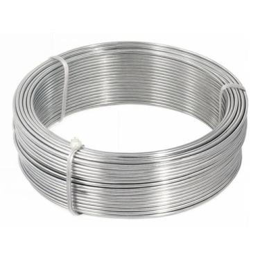 Imagem de Arame Galvanizado 2,11mm Rolo 1kg BWG 14 Liso Anti Oxidação Artesanato