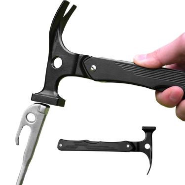 Imagem de Mallet de estaca de barraca, de estaca de barraca | Removedor de estacas de tendas de acampamento ao ar livre - Acessórios de engrenagem de sobrevivência compactos de alta resistência