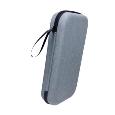 Imagem de Colaxi Ping Pong Paddle Racket Racket Protetive Titular de protetor leve Bag de armazenamento de transportadora prática para treinamento ao ar livre, Cinza para 2 Pás