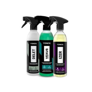 Imagem de Kit Limpeza Vonixx Rodas Delet Vexus e Izer Descontaminação