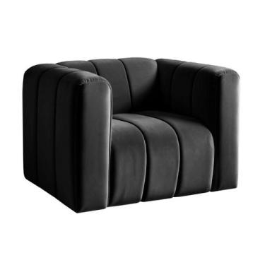 Imagem de Poltrona Decorativa Mona Sala de Estar Moderna Retrô - Bella Decor, Ve