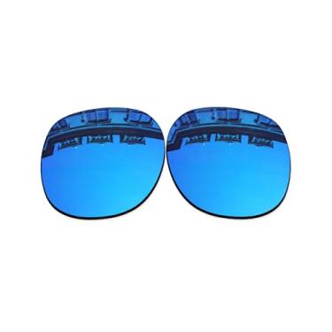 Imagem de Vonxyz Lentes de reposição para óculos de sol RB4312 57 mm - Ice MirrorCoat polarizado