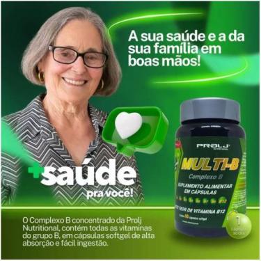 Imagem de Complexo B Concentrado Multi-B 60 cápsulas Softgel - PROLJ NUTRITIONAL
