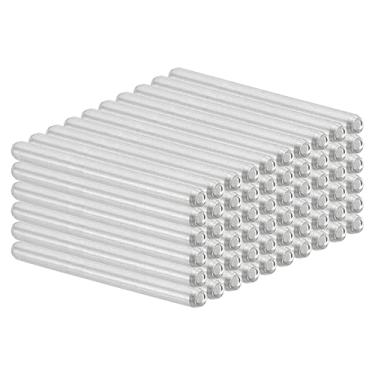 Imagem de PATIKIL Pino de passador de aço inoxidável de 2 mm x 25 mm, 60 peças de pinos de aço inoxidável 304 pinos de prateleira, suporte de haste, elementos de fixação de metal para prateleiras, componente de