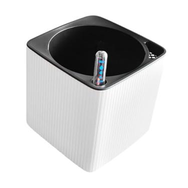 Imagem de WeiLaiKeQi Auto -rega do plantador de plantador de berçário Potamento de ornamento funcional contêiner vaso de flores para de jardinagem no jardim, S