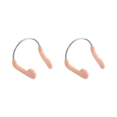Imagem de Clipes de Nariz de Silicone para Natação (1 a 10 Peças) - Anti-Asfixia