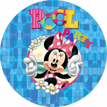 Imagem de Painel Redondo 3D Sublimado Pool Party Frd-2581