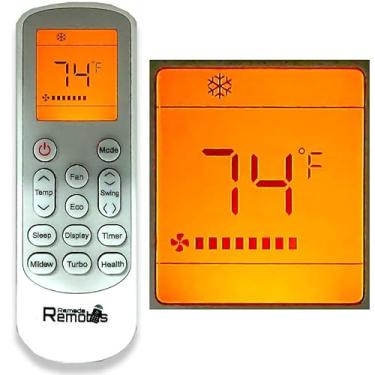 Imagem de Controle remoto CA de substituição para TCL / e mais marcas de controles remotos A/C de ar condicionado