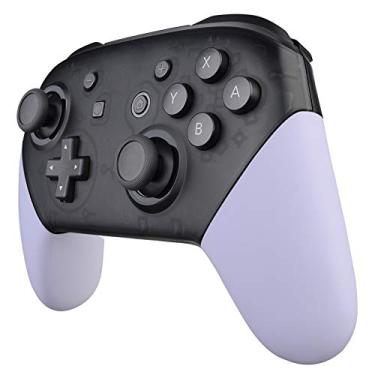 Imagem de Cabo de substituição eXtremeRate para controle Nintendo Switch Pro, capa de mão DIY para Nintendo Switch Pro – controle não incluído, Light Violet