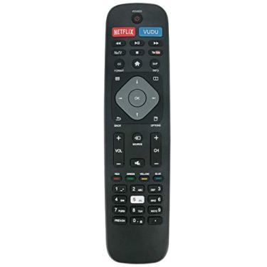 Imagem de NH503UP Controle remoto de substituição aplicável para Philips TV 65PFL6902/F7 55PFL6902/F7 50PFL6902/F7 50PFL6602/F7 55PFL5402/F7 50PFL5601/F7 55PFL5602/F7 43PFL56602/F7 43PFL566602/F7 02/F7