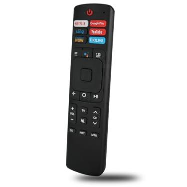 Imagem de Controle remoto de substituição ERF3A69 compatível com Smart TV Android Sharp/Hisense sub ERF3A69S ERF3A69 ERF3B69S ERF3B69 ERF3R69H ERF3I69H ERF3N69H ERF3F69V ERF3I69V