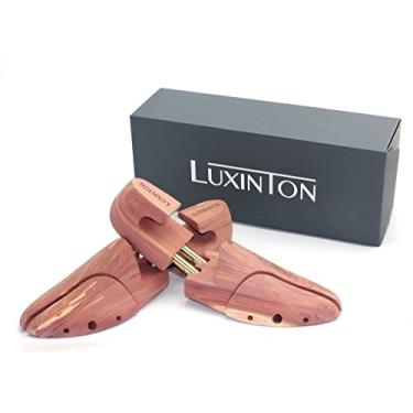 Imagem de Luxinton 'Luka' Tênis masculino de cedro com banheira dupla e salto com gancho, Amarelo, EU 40 - 41 / Small / 7.5 - 8.5 US
