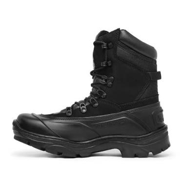 Imagem de Bota Militar Resistente Acero em Couro Nobuck Modelo Tiger Pró Preto C