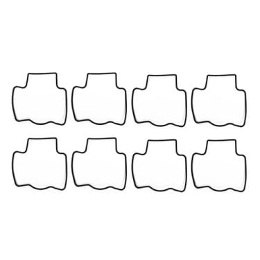 Imagem de Carcaça de vedação inferior do carburador (borracha) compatível com ZX750H ZX750L ZX750J ZX75P ZX750 ZX 750 H L J P (8 peças)