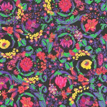 Imagem de Papel De Parede Versace V Floral Colorido 387061
