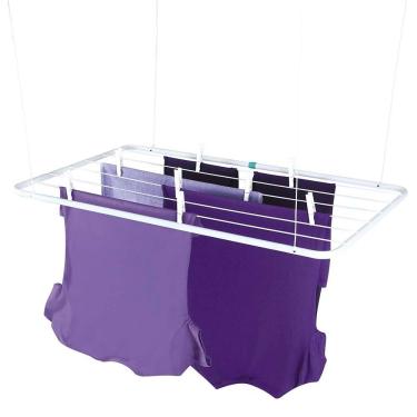 Imagem de Varal De Teto Em Aço Suspenso 90x56 Mor