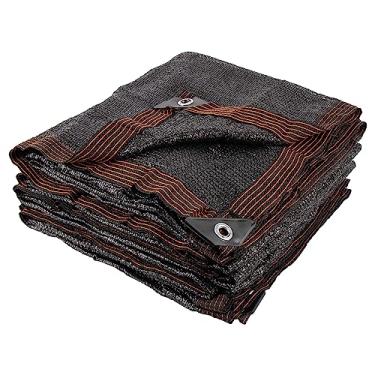 Imagem de Xlimin Tela De Sombra Preta 50% 3 X 6 M, Proteção Solar Externa Com Ilhós, Sombreamento Respirável Durável E Anticongelante Para Pátio, Jardim, Faça Você Mesmo, Cobertura Plantas, Estufa, Canil