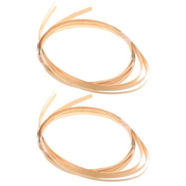 Imagem de KALLORY Kit De Reparo Vime Para Cestaria Com 2 Materiais, Tiras Largas, Bobina Plana, Palhetas Decoração Casa, Móveis, Suprimentos Bricolage, Maionese