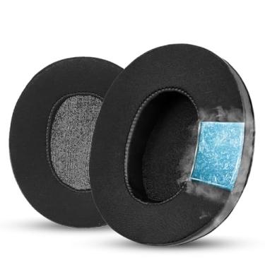 Imagem de Krone Kalpasmos Almofadas Auriculares Ath M50X Compatíveis Com M50X, De Substituição Espuma Viscoelástica Gel Refrescante Para Fones Ouvido Da Série M Audio-Technica, Macias E Respiráveis, Pretas