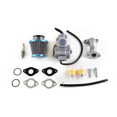 Imagem de SENBEDER RACING Carburador PZ20 para Kazuma Baja 50cc 70cc 90cc 110cc 125cc TaoTao 110B NST SunL 4 tempos ATV 4 rodas Go Kart Dirt Bike Honda XR70R XL75 CRF80F XR80
