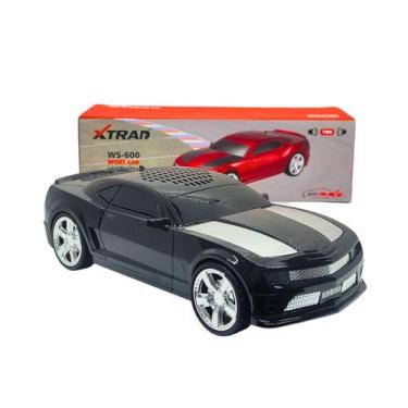 Imagem de Caixa De Som Speaker Portátil Carro Camaro Fm Usb Sd Card P2 WS600BT -