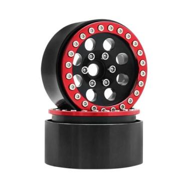 Imagem de Carro RC Crawler Escala 1/10 Com Roda De Metal Beadlock De 1,9 Polegad