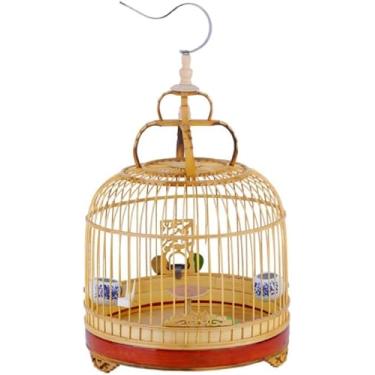 Imagem de Gaiola Para Pássaros Lark Cage Creative Hdmade Gaiola Para Pássaros Parrot Pearl Bird Gaiola Pequena