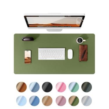Imagem de Almofada de mesa Ysagi Protetor de couro impermeável 90x45cm verde