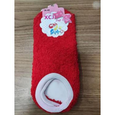 Imagem de Meia sapatilha feminina antiderrapante - Xcj, 3