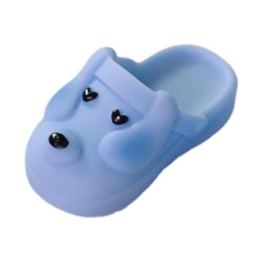 Imagem de Yunhgft Pantufas de Boneca BJD, Sandálias de Cachorro em Miniatura, para Bonecos 1:6, Acessórios Artesanais, Azul