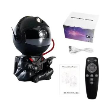 Imagem de Projetor de Estrelas e Galáxia Astronauta - Luz Noturna LED para Quart