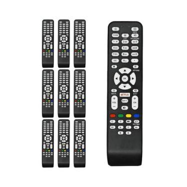 Imagem de Kit 10 Controle Remoto Compatível Aoc Smart Tv Led - Skylink