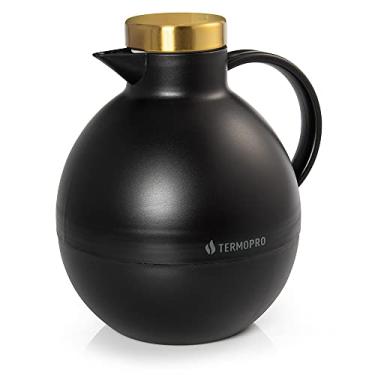 Imagem de Garrafa Térmica Italy 1 Litro Preta Termopro