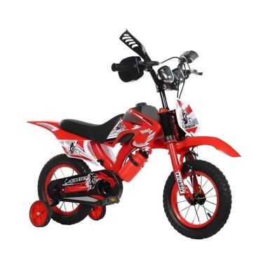Imagem de Bicicleta Infantil Motocross Aro 16 Com Som | Vermelha