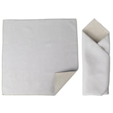 Imagem de CREATCABIN Bolsa protetora autoadesiva de tecido mágico para maquiagem, antirarranhões, protetor antiarranhões para lentes de telefone, cosméticos, acessórios de viagem, resistente 33,79 x 33,78 cm