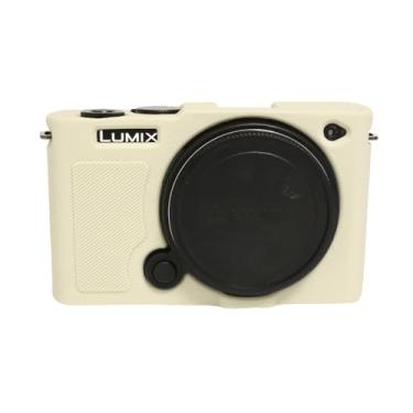 Imagem de Capa para S9, capa protetora de silicone macio, ultrafina, leve para câmera sem espelho Panasonic Lumix S9 (Off White)