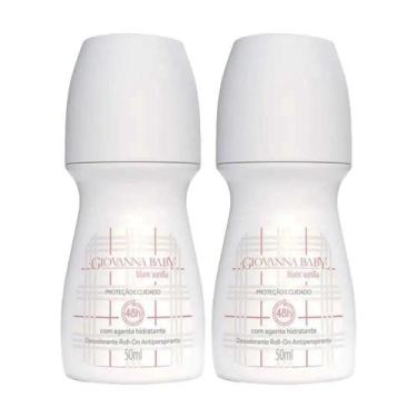 Imagem de Desodorante Giovanna Baby Roll-On Vanilla 50ml - Embalagem com 2 Unida