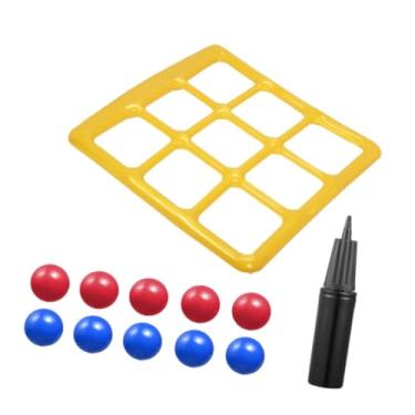 Imagem de Almencla Brinquedo inflável de piscina Toe, jogo de arremesso de água, com 10 bolas, conjunto de jogos de brinquedos de piscina, brinquedo flutuante