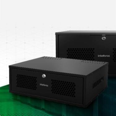 Imagem de Mini Rack Montado MRM 337 3U 370mm CFTV Intelbras - System Security Fo