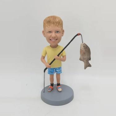 Imagem de Bonecos personalizados que balança a cabeça, personalidade única, totalmente feitos à mão, figuras de escultura personalizadas, presentes de dia das crianças, presentes de aniversário